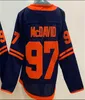 2024 Hombres personalizados Mujeres Jóvenes Connor McDavid Hockey Jersey Draisaitl Darnell Ryan Nugent-Hopkins Zach Hyman Darnell Enfermera Evander Kane Wayne Gretzky Cosido Cualquier nombre