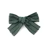 Hair Accessories 001I Herringbone Tape Bows Cute Hairpins Girls Duckbilled Clips Barrettes Clip Kids Headwear Fashion Accessorie