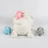 47cm Mother cat brings 4 mini kitten plush toys Love Cat zipper for boys and girls Christmas Halloween gifts 240314