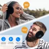 Cuffie/Auricolari Cuffie Senza Fili, Cuffie Scalda Auricolari, Cuffie Bluetooth da Uomo e Donna, Berretto Casual Spesso Invernale, Cuffie Sportive