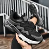 Wholesale New fashion lace up men sports sneakers men's casual running gym jogging shoes sneakers for men platform walking Shoes