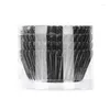 Baking Moulds 2/4PCS Silver Foil Cupcake Liners Metallic Paper Muffin Cups Food Grade Grease-Proof Mini Liner