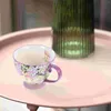 Muggar isade kaffeglas keramiska muggar koreanska kontoret latte cup keramik nyhet