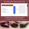 Lazy Manicure Eyel Set Eyeshadow False Eyeles Eyeshadow Eyeles Manicure 3-In-1 Manicure Tool 30to#