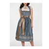 Premium Stock Nieuwste Design Lichte kleuren Aangepaste Duitse Dirndl-jurk voor dames beschikbaar in goedkope prijzen