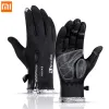 Kontroll Xiaomi YouPin Touch Screen Outdoor Sports Riding GlovesPlus Velvet Wate Water Repellent Nonslip Wearresistent Gloves Winter Winter