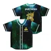 Subtronics Liquid Acid Trippy Psychedelic Cyclops Cove Rave Baseball Jersey V-ringen Kort ärm Streetwear Women Män 3D T-shirt