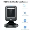 Scanner di codici a barre 2D allround desktop con rilevamento automatico lettore di codici a barre USB supermercato codice QR 1D 240318