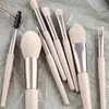 8pcs Profial Pincéis de maquiagem Set Cosmetic Powder Eye Shadow Foundationi Blush Blending Ccealer Beauty Make Up Tool Brushes K4nd #