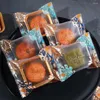 Gift Wrap Warpping Supplies Pastry Biscuit Mid-Autumn Festival Moon Cake Bags Cookie Candy Bag Party Mooncake Container