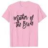 T-shirts pour hommes Team Bride T-Shirt Bridal Shower Mariage Fiancé Party Tops Bachelorette Hen Tshirt À Manches Courtes Rose Blanc Tees