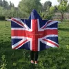 Accessoires Verenigd Koninkrijk Vlag Cape UK Body Vlag Banner 3x5ft Polyester Wereld Land Sportfans Vlag Cape, gratis verzending