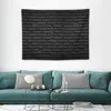 Tapestries Black Brick Wall Tapestry Decorations For Room Decoration Korean Style Design Bedrooms Decor