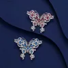 Pins Broches SUYU tissu décoration papillon broche femmes nouveau designer luxe broche papillon vêtements décoration vacances cadeau L240323