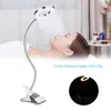 usb Circle Makeup Lamp LED Eyebrow Lip Tattoo Light Beauty Sal Desktop Light with Clip Tattoo Supplies c684#