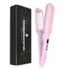 Irons jaja zwijane włosy Curling Iron Fala LED Wand Ceramic Profession