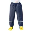 Kids Raincoat Rain Pants Waterproof Cartoon Childrens Dungarees Mud Trousers Breathable For Girls Boys 240323