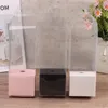 Gift Wrap 1Pc Transparent Rose Flower Box Plastic Cake Packaging Florist Wrapping Boxes DIY Wedding Valentine's Day