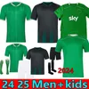 S-4XL 2024 Irland Home Soccer Jerseys Kit DOHERTY DUFFY 23 24 25 Away 2024 Euro Nationalmannschaft Egan BRADY KEANE Hendrick McCABE Fußballtrikot Herren Kinderuniform