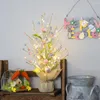 Decorative Figurines Household Celebrate Easter Egg Tree Light String 45cm Beautiful Decoration High Quality Material