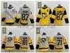 Personalizado Homens Mulheres Juventude Hóquei Jersey Pittsburgh 71 Evgeni Malkin 87 Sidney Crosby 81 Phil Kessel