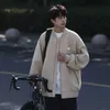 아메리칸 스웨이드 야구 남성용 봄과 가을 트렌디 한 하이 스트리트 재킷, Cityboy Flying Jacket