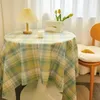 Table Cloth 2024 Mantel Pvc Redondo Antimanchas Impermeable Tela Round Desk Kitchen Decor Cover