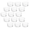 Candle Holders 15Pcs Clear Glass Tea Light Jar For Wedding Party