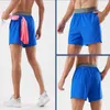 LL yoga shorts de sport d'été shorts de course décontractés pour hommes pantalons de basket-ball minces en gros pantalons de fitness à séchage rapide lu court