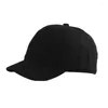 Ball Caps 2024 Solid Color Short Brim Baseball Cap For Women Men Outdoor Sun Visors Fahion Casual Hats Hip Hop Dad Hat Gorras