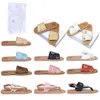 Sandales de créateurs Pantoufles Pantoufle de luxe Woody Slide Sabots Mule Plat Lettre Mocassins Pantoufles Summer Beach Plate-forme Toile Chaussures à chevrons