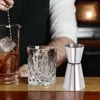 Mätverktyg Double Jigger Single S Drink Spirit Mät rund fälg och tunn midja rostfritt stål cocktail