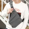 Torby na ramiona sznurka mężczyzn w stylu biznesowym torba na piersi męski płótno Messenger Man Fashion Crossbody Bolsa