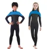 2,5 mm neopreen wetsuit voor kinderen thermisch volledig badpak jeugd surf duikpak onderwater freediving set dikke strandkleding 240315