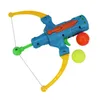 Barn tennisbord jakt båge bågskytte flygande skytte skytte plast plast sport utomhus leksak pil boll slingshot pistol pojke mkbob
