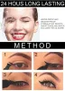 Double Head Eyes Liner Liquid Make Up Pencil Waterproof Black Makeup Stamps Eyeliner Pencil varaktiga Eye Cosmetic J5N2#