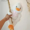 Gevulde pluche dieren 35/45cm Kawaii Musc Duck knuffels Schattige Musc Kikker Knuffelpoppen Peluche Kussen Presenteert Begeleiden Knuffels Pop Cadeau L240320