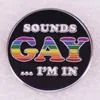 9 kolorów LGBT Rainbow Love Heart Badge Cute Filme Game Hard Enomel Pins Zbierz kreskówkę broszkową plecak z kamperem kołnierz klapy 928