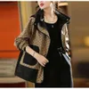 Women's Hooded Jackets GU New with Leather Belt Fashion Button Pockets Long Sleeve Jacket Women Loose Casual Coats