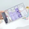 storage Box for False Eyeles Extensi Tools Ctainer Acrylic Eye Patches Tape Les Accories Makeup Tool Organizer g03v#