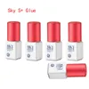 10 bottiglie SKY S + Tipo di colla per Eyel Extensis Red Cap Asciugatura rapida Corea False L Colla 5ml Strumenti per il trucco Adesivo all'ingrosso d6Ng #