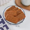 Decorative Flowers Artificial Fake Cookies Simulation Realistic Biscuits Cracker Food Dessert Decoration Display Props Model PVC 10pc/lot