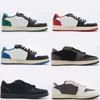 Männer Basketball-Schuhe High Fragment Shoe Low Black Phantom Military Blue Reverse Mocha 1S Sail Black TS Trainer Damen Outdoor-Turnschuhe