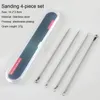 1/2st 1/3/Stainl Steel Blackhead Borttagning Kit Acne BLEMISH PIMPLE EXTROLTOR Remover Needles Cosmetic Face Cleaning Tool I8WB#
