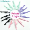 kekel private label fake eyel tweezers custom logo l applicators makeup tools L Curler Nipper Clamp for wholesale k5Su#