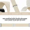 Watch Bands Woven single loop 45mm 40mm 44mm 41mm 42mm 38mm 49mm elastic bracelet for Watch Band iWatch series 7 se 6 3 Ultra 8 Band 240323