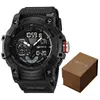 Montres-bracelets de haute qualité STRYVE 8029 montre électronique montres de sport numérique double temps affaires hommes avec boîte Relojes