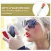 12 piezas Tubos recargables Brillo de labios Muestra de embalaje Tinte Brillo de labios Ctainer v0wz #