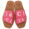 Dhgate Designer Sandalo Luxury Man Woody Clog Mule Flat Sandale Slide Letter Moca