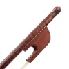 Guitar Advanced Baroque Bow Snakewood Round Stick Mongolian White Horsehair Well Balanced For 4/4 Size Violin Fiddle Bows